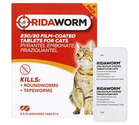 RidaWORM Cat Flavoured Tablets, One Size, Pack of 2