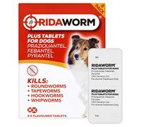 RidaWORM Dog Tablets, One Size, Pack of 2