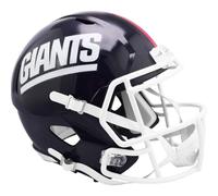 Riddell Giants 1981 to 1999 Throwback Revolution Speed Mini Football Helmet