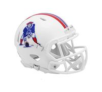 Riddell Mini Football Helmet NFL Speed New England Patriots