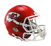 Riddell NFL Kansas City Chiefs Full Size Speed Replica Football Helmet