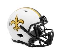 Riddell Speed Mini Football Helmet LUNAR New Orleans Saints