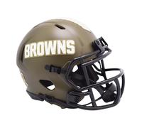 NFL Salute to Service Speed Mini Helmet - Cleveland Browns