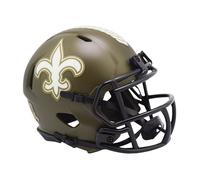 Riddell Speed Mini Football Helmet SALUTE New Orleans Saints