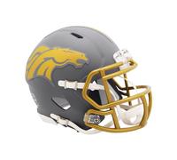 Riddell Speed Mini Football Helmet SLATE Denver Broncos