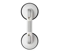 RIDDER Rob Suction Handle, Travel Suction Handle, ABS (Acrylonitrile Butadiene Styrene), White, Approx. 33.5 x 12.5 x 7 cm