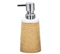 Ridder soap Dispenser, Polyresin, Brown, Approx. 7,1 x 7,1 x 17,5 cm