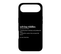 Riddle Solver Funny Dictionary Riddles Brain Teasers Case for iPhone Air