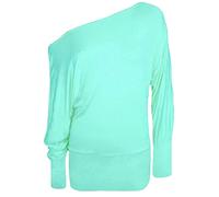RIDDLED WITH STYLE Ladies Plus Size Baggy Long Jumper Womens Batwing TOP Skull Rose Love City Aztec