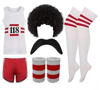 RIDDLED WITH STYLE Mens Womens Fancy Dress 118 Costume#(Womens 118 Full Set Costume#Large#Womens)