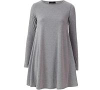 RIDDLED WITH STYLE Women’s Swing Dress Long Sleeve Tunic Top in Tartan, Leopard & Tiger Prints or Plain Design. Stylish, Comfy & Versatile, Sizes UK 8-26