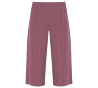 RIDDLED WITH STYLE Womens Crinkle Culottes Crinkle Wide Leg Baggy Shorts Ladies Pleated Elasticated Waist Bottom Pants Casual Wear Summer Beach Culottes Trouser UK Plus Size 12-30 Dusty Pink