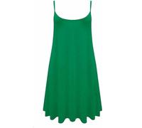 RIDDLED WITH STYLE Women's Sleeveless Casual Cami Swing Dress Womens Sleeveless Cami Swing Top Jade Green