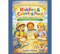 Riddles & Coloring Fun Adventures: Solve the Clues, Explore the Fun, and Color Along-A Riddle Adventure for Kids Ages 6-10