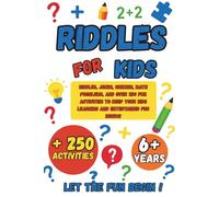 Riddles for Kids: Fun Brain Teasers, Math Challenges & Word Games