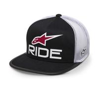 Ride 4.0 Trucker Hat Black White Red