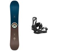 S Burton Mens Mission Re:Flex Snowboard Bindings Black Size