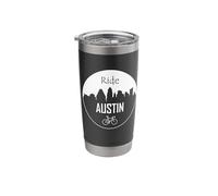 Ride Austin Cycling Stainless Steel Insulated Tumbler