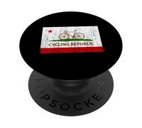 Ride Cali Golden State Road Cycling Vintage Graphic PopSockets Adhesive PopGrip