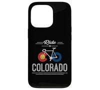 RIDE COLORADO Road Cycling Cycle Bicycling Inspired Design Case for iPhone 13 Pro