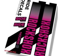 Ride Decals RockShox Recon Silver Boost MY21 (Model Year 2023) - Pink Gloss