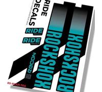 Ride Decals RockShox Recon Silver Boost MY21 (Model Year 2023) - Teal Matte