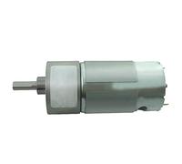 Ride Driver 1pcs JGB37-550 Reducer electronic starter DC 6V 12V Thread Shaft 550 Gear electronic starter Metal Gearbox with Cooling Fan Reducer electronic starter Smart electronic starter Wheels Cordl