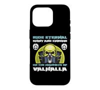 Ride Eternal Shiny and Chrome on the Highways of Valhalla Case for iPhone 16 Pro
