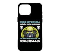 Ride Eternal Shiny and Chrome on the Highways of Valhalla Case for iPhone 16 Pro Max