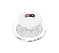 Ride Fast Shift Hard USA Motorcycle Racing PopSockets PopGrip for MagSafe