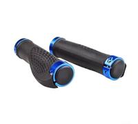 Ride-Focused Ergonomic Handlebars for Mountain Bikes Built to Reduce Vibration Transfer from Terrain (Blue)