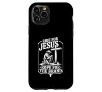 Ride for Jesus Rope for the Brand Christian Rodeo Western Case for iPhone 11 Pro