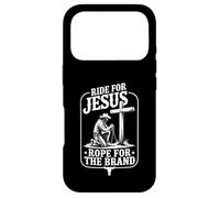 Ride for Jesus Rope for the Brand Christian Rodeo Western Case for iPhone 17 Pro