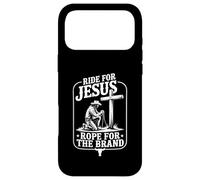 Ride for Jesus Rope for the Brand Christian Rodeo Western Case for iPhone 17 Pro Max
