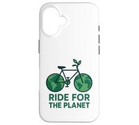 Ride For The Planet Earth Day Bicycle Cyclist Biking Case for iPhone 16