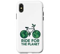 Ride For The Planet Earth Day Bicycle Cyclist Biking Case for iPhone X/XS