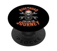 Ride For The Road Live For The Journey - Freedom PopSockets Adhesive PopGrip