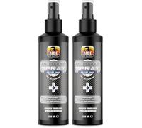 Ride Guard - Anti-Odour Spray - Effective Odour Eliminator Bad Smell Remover for Fabrics and Textiles - Ideal for Freshening Up Shoes, Gloves, Helmets, Sportswear & Equipment - 250ml (Pack of 2)