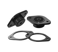 Ride height sensor Rear Upper Shock Mounts Reinforcements Plates For B&MW E30 E36 E46 Z3 Z4 Replaces 33521092362 33521137972 33521128734(Mounts and Gasket)