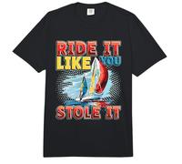 Ride It Like You Stole It Sailing Regatta Sailor Comfort Colors Adult Heavyweight T-Shirt