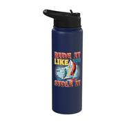 Ride It Like You Stole It Sailing Regatta Sailor Stainless Steel Insulated Water Bottle