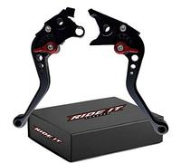RIDE IT Short Brake and Clutch Levers for Hayabusa 2008-2020 ,GSXR1300 2008 2009 2010 2011 2012 2013 2014 2015 2016 2017 2018 2019 2020-Black