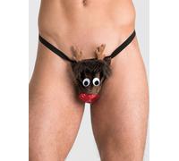 Ride My Sleigh Rudolf Thong - One size - Brown Brown