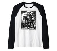 Ride of the Infernal King Raglan Baseball Tee