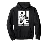 Ride Often Motocross Dirt Bike Rider Design Pullover Hoodie