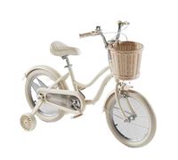 ride on car Kid Bike Dual Handbrake Toddlers Bicycle Age 3-12 Years With Woven Basket Auxiliary Wheels wiggle cart(Wei,16inch)