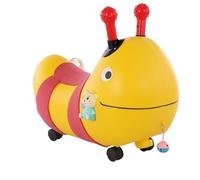 ride on car Multi-purpose Scooter Ride On Toys For Kids With Music Lights Environmentally Friendly Materials wiggle cart(Rot)