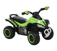 Ride-On Car Toddler 4-Wheel Green Plastic 44x67.5x38cm Foot-to-Floor Slide Song