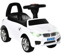 HOMCOM Ride on Car Baby Toddler Walker Foot to Floor Sliding Car Slider White