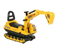 HOMCOM Ride On Excavator Toy Tractors Digger Movable Walker Construction Truck
